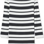 Essentials Women's Slim-Fit 3/4 Sleeve Solid Boat Neck T-Shirt